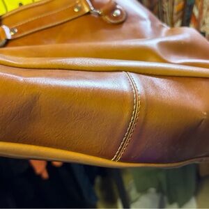 Charter Club Tan Leather Tote